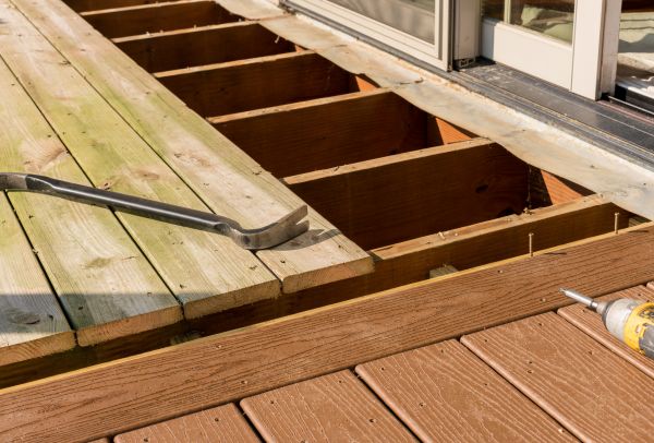 Cost of Old Deck Repair in Springfield
