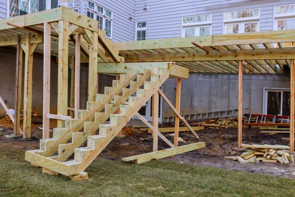 Deck Post Replacement in Springfield