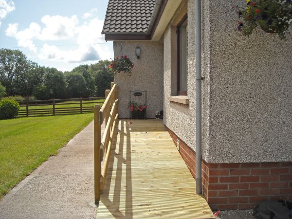 Cost of Hardwood Ramp Installation in Springfield