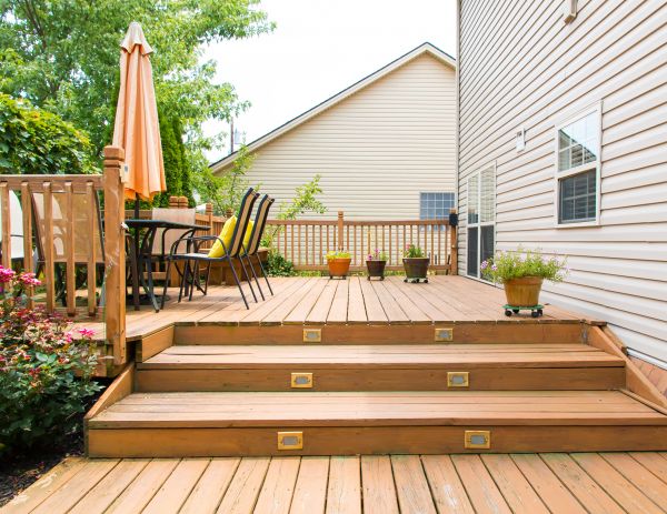 Cost of Wooden Patio Installation in Springfield